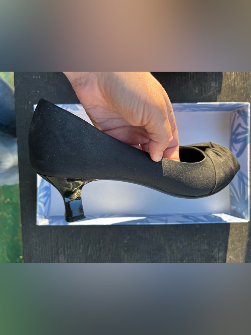Abella Black AA Laura Knotted high heel - Picture 5 of 13